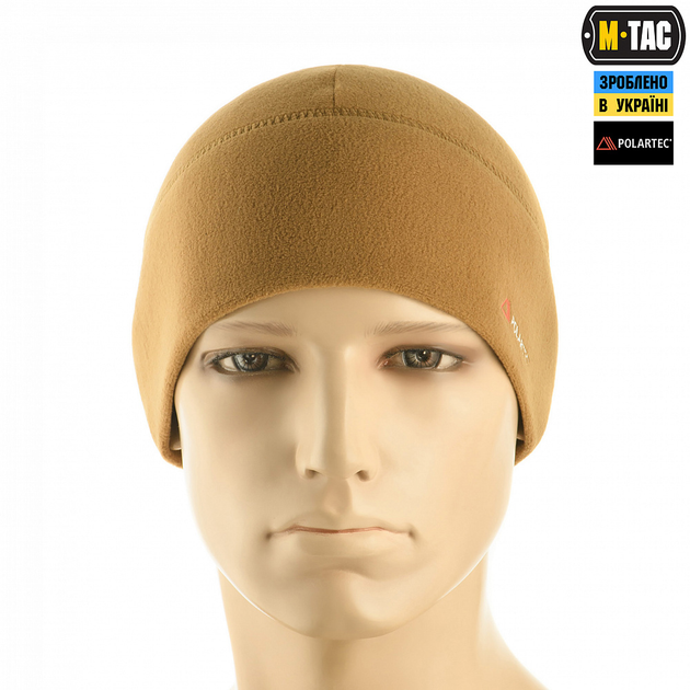 Шапка M-Tac Watch Cap флис Light Polartec Coyote S - изображение 2