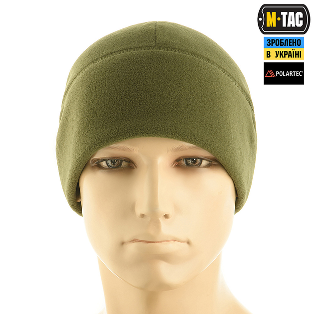 Шапка M-Tac Watch Cap фліс Polartec Army Olive S - зображення 2