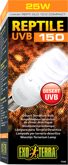 Лампа флуоресцентная Exo Terra 150 Uvb 25 W E27 (0015561221894 ...