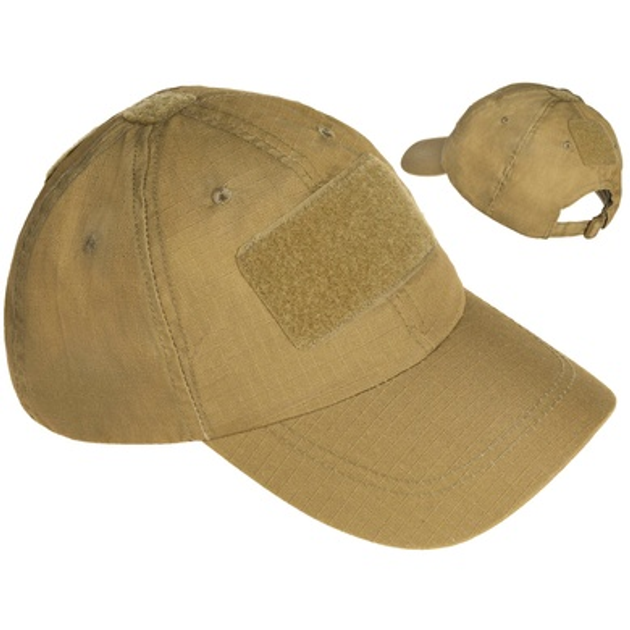 Бейсболка тактична MIL-TEC Tactical Baseball Cap Coyote - зображення 1