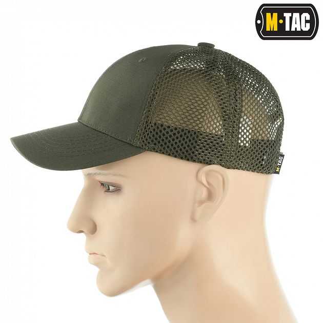 Бейсболка M-Tac з сіткою Flex ріп-стоп Army Olive L/XL - зображення 2