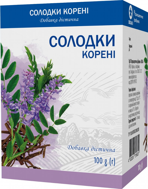 Упаковка фіточаю Віола Солодки корені по 100 г x 2 шт (4820241316625) - зображення 2