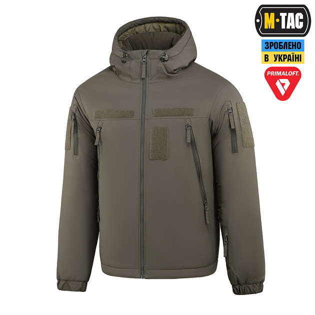 Куртка M-Tac зимняя Alpha Gen.IV Pro Primaloft Dark Olive M/L - изображение 1