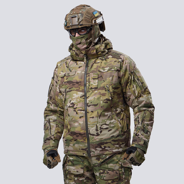 Тактична куртка зимова UATAC Multicam Membrane Climashield Apex M - зображення 1