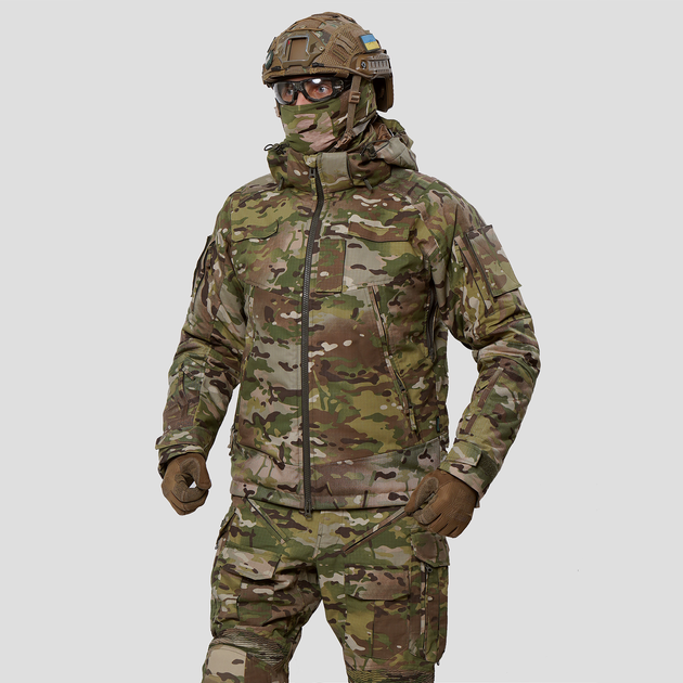 Тактична куртка зимова UATAC Multicam Ripstop Climashield Apex XL - зображення 1
