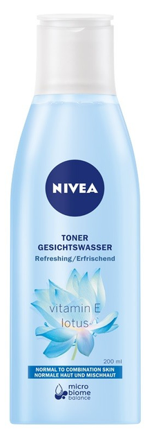 Tonik odświeżający Nivea cera normalna i mieszana 200 ml (9005800227047) - obraz 1