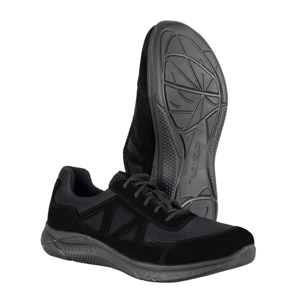 Кросівки Ягуар літні нубук з 3D-сіткою Чорні 40 - зображення 1