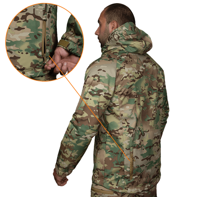 Куртка CM Stalker SoftShell Multicam (7089), XXXXL - зображення 2