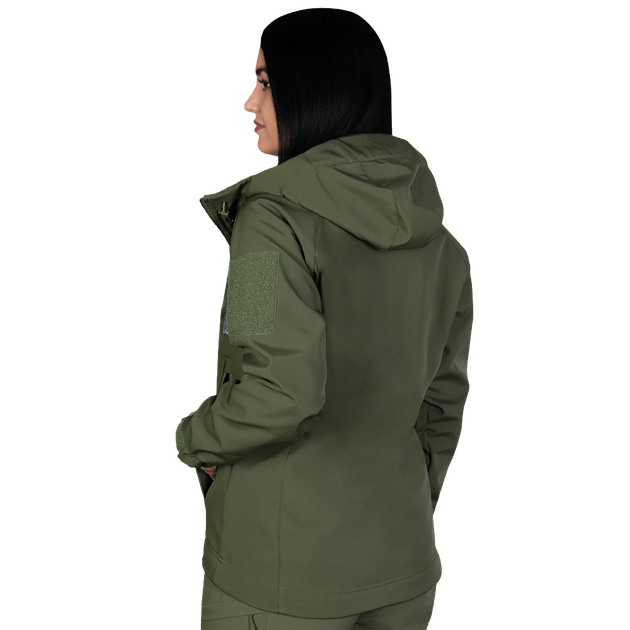 Жіноча куртка Stalker SoftShell Олива (7441), L - зображення 2