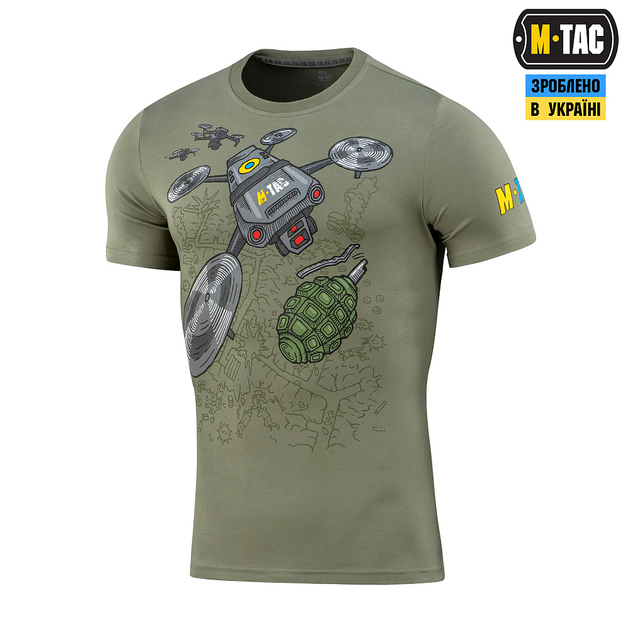 Футболка M-Tac Мавік Light Olive 3XL - изображение 1