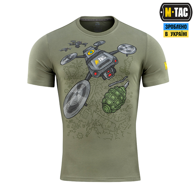 Футболка M-Tac Мавік Light Olive 3XL - изображение 2