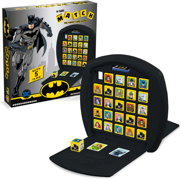 Настільна гра Winning Moves Top Trumps Match Batman (5036905044912) - зображення 2