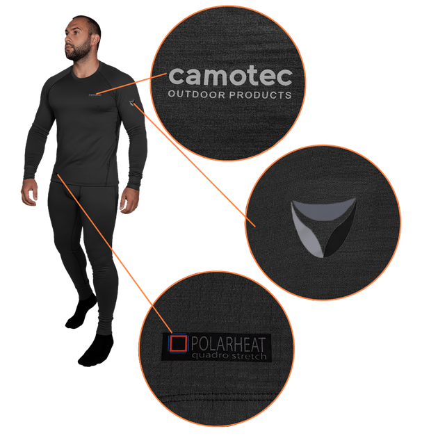 Термобілизна Camotec Polarheat QS 3.0 2908010190194 3XL - изображение 5