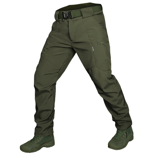 Штани SoftShell Vent Mesh Олива (7396), S - изображение 1