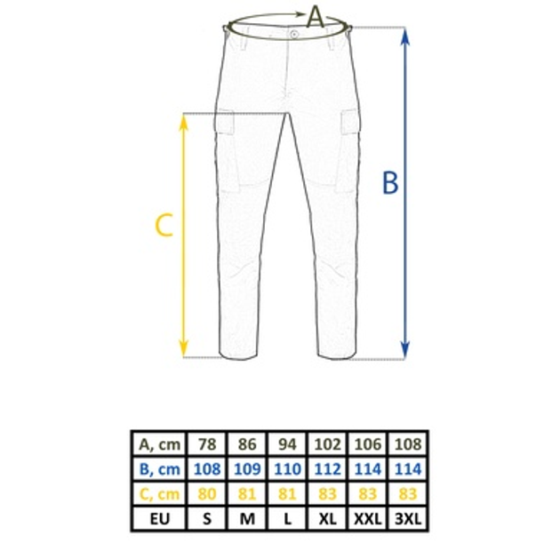 Штаны полевые койот teesar slim s rip-stop fit bdu - изображение 2