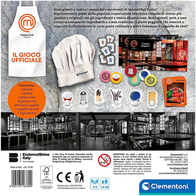 Gra planszowa Clementoni Masterchef (8005125167890) - obraz 3