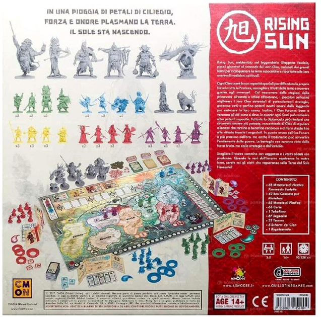 Gra planszowa Asmodee Rising Sun (3558380051404) - obraz 2