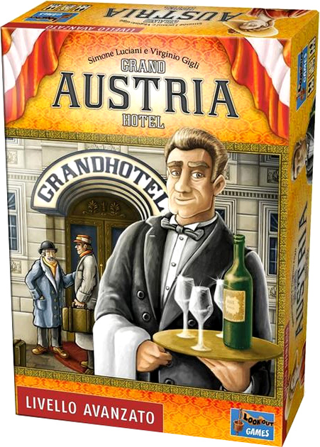 Настільна гра Asmodee Grand Austria Hotel (3558380097648) - зображення 1