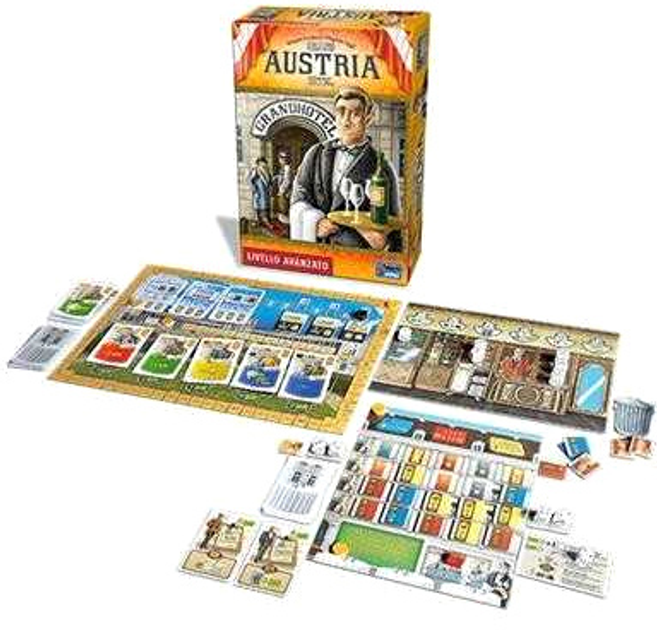 Настільна гра Asmodee Grand Austria Hotel (3558380097648) - зображення 2