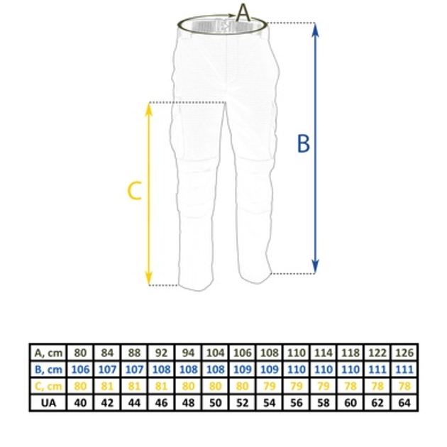 Штаны с наколенниками мультикам боевые tailor g3 50 - изображение 2