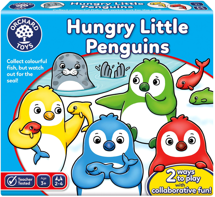 Gra planszowa ORCHARD Hungry Little Penguins (5011863003171) - obraz 1