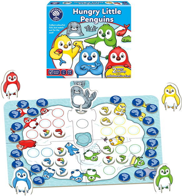 Gra planszowa ORCHARD Hungry Little Penguins (5011863003171) - obraz 3