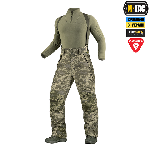 Штани M-Tac зимові Alpha Primaloft MM14 L/R - зображення 1