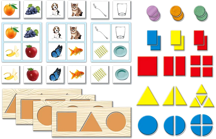 Настільна гра Clementoni Montessori Baby First Discoveries (8005125164219) - зображення 3