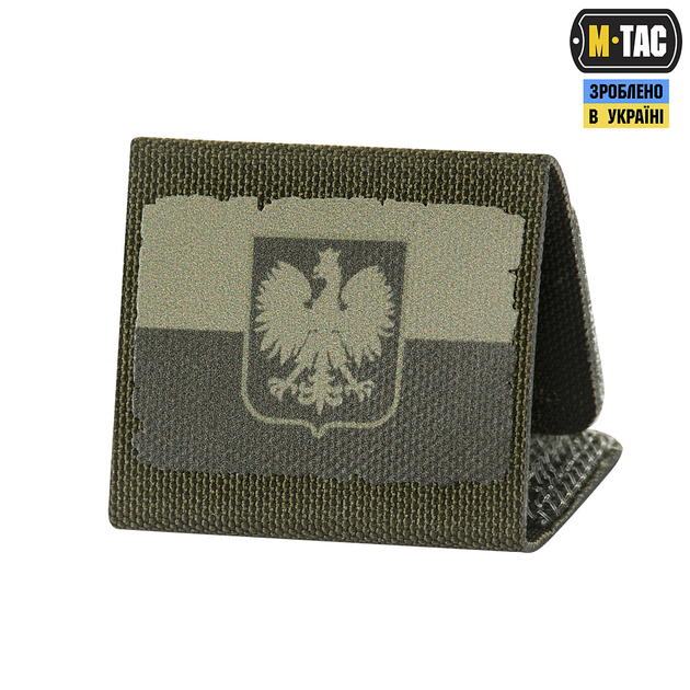 Molle M-Tac Patch Прапор Polska Olive/Ranger Green - зображення 1