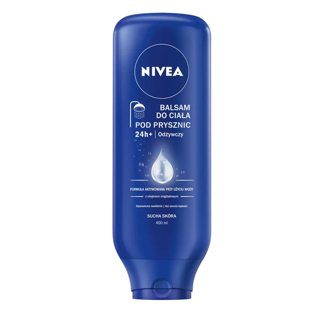 Balsam po prysznicu NIVEA Odżywczy do ciała 400 ml (4005808802951) - obraz 1