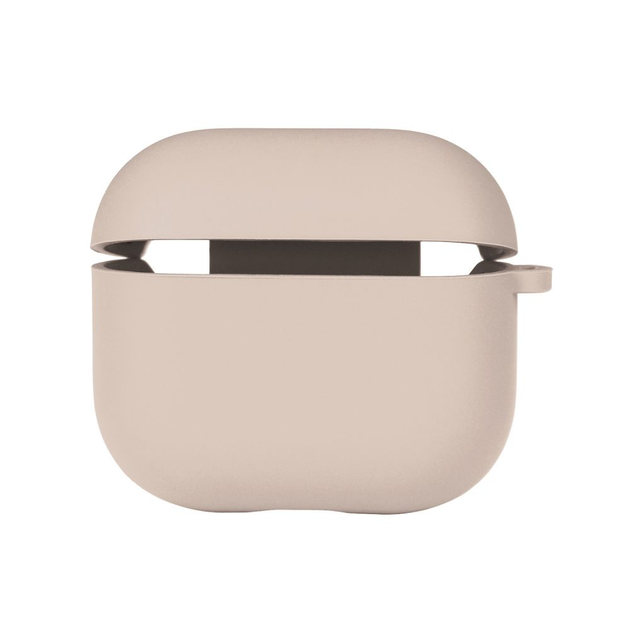 Чехол футляр Silicone Case with microfibra для Airpods 3, Pink sand ...