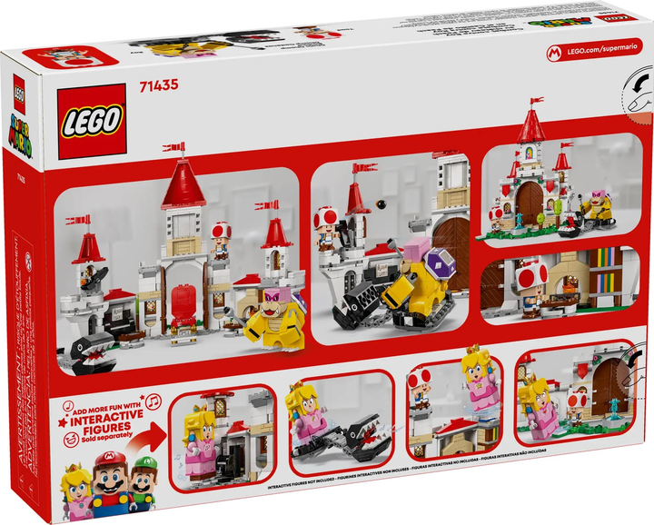 Конструктор LEGO Super Mario Рой і битва в замку Peach 738 деталей (71435) - зображення 7
