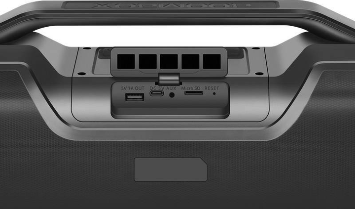 Głośnik przenośny Defender BEATBOX 50 Bluetooth 50W MP3/AUX/SD/USB/TWS/LED/IPX5/POWER BANK Czarny (4745090820287) - obraz 3