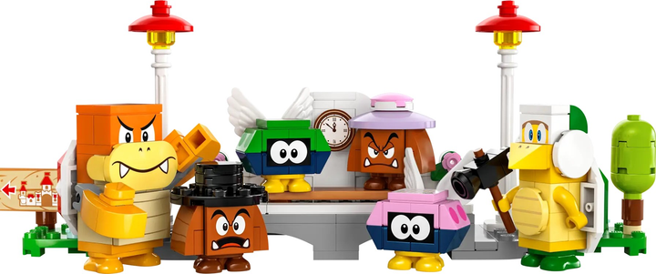 Zestaw klocków LEGO Super Mario Bowser i pociąg ekspresowy 1392 elementy (71437) - obraz 3