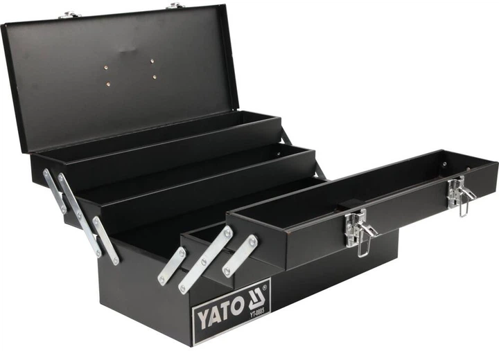 Ящик для інструменту Yato YT-0885 сталевий 460х200х225 мм (5906083908859) - зображення 2