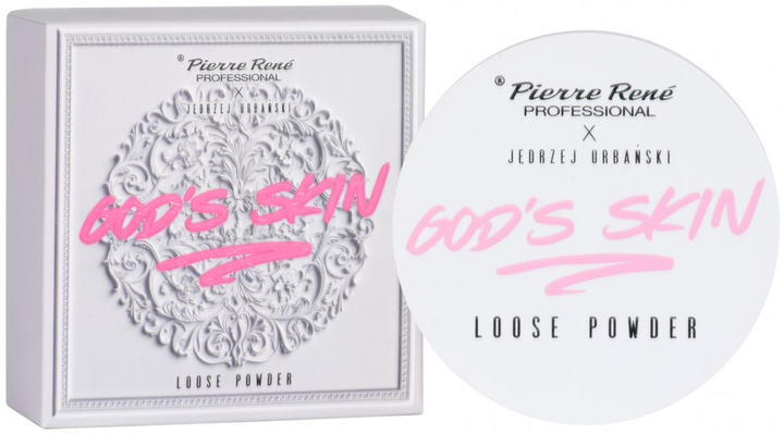 Puder Pierre Rene Professional x Jędrzej Urbański God's Skin Loose Powder 12 g (3700467851050) - obraz 1