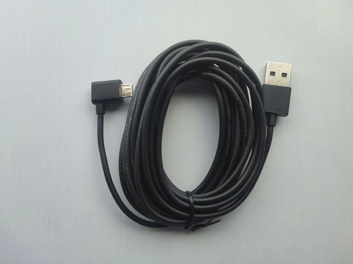 Кабель 3,5 м USB - Micro-USB прямой для видеорегистратора 70mai - изображение 3