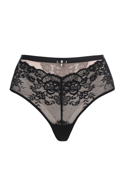 Трусики стринг Marc & Andre 5(XL) Чёрный-Бежевый (97862) от продавца ...