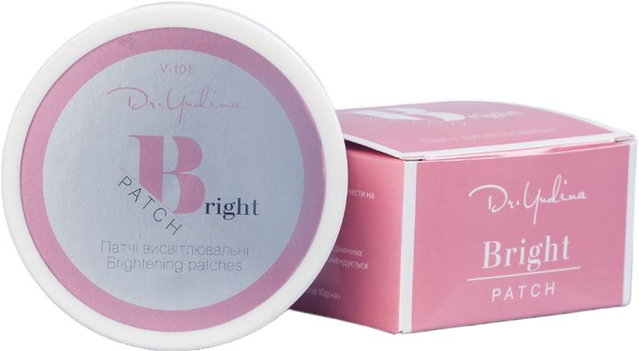 Патчи осветляющие (из порошка жемчуга) Brightening patches Bright patch Dr.Yudina 60 шт. (V101) - Фото 1 Патчи осветляющие (из порошка жемчуга) Brightening patches Bright patch Dr.Yudina 60 шт. (V101) - изображение 1