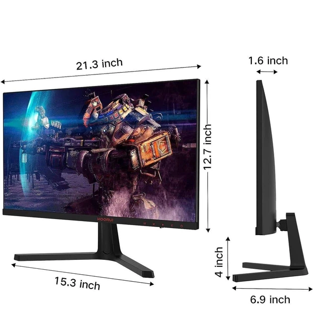 Монітор 24 KOORUI Gaming (24E4) FHD VA 165 Hz – фото, отзывы