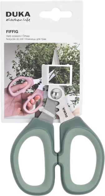 Nożyczki do zieleni Duka Fiffig (5904422203443) - obraz 3