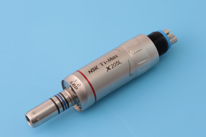 Пневматичний повишающий мікромотор 1:2 NSK Ti-Max X205L m6 з водою та світлом (LED) - зображення 2