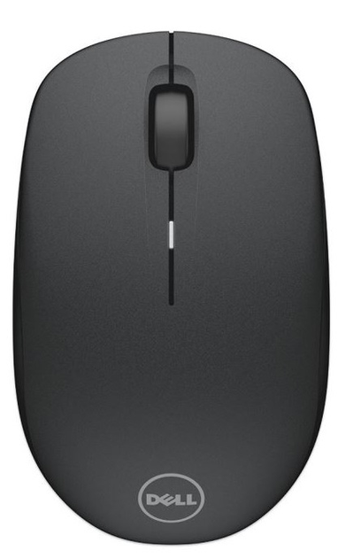 Оптическая беспроводная мышь Dell WM 126. Интерфейс: беспроводная. Черного цвета. - изображение 2
