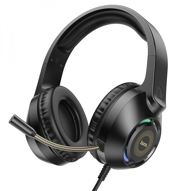 Наушники стерео с микрофоном HOCO W108 Sue headphones gaming black ...