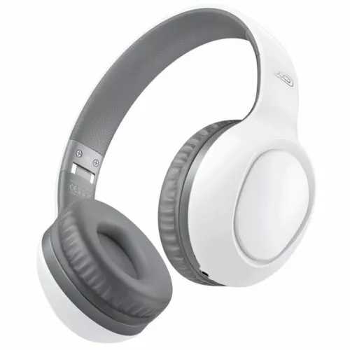 Наушники XO BE35 Stereo Wireless Headphone White+Grey - Фото 1 Наушники XO BE35 Stereo Wireless Headphone White+Grey - изображение 1