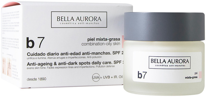 Крем для обличчя проти пігментних плям Bella Aurora B7 Anti Spot Cream SPF 20 50 мл (8413400004943) - зображення 1