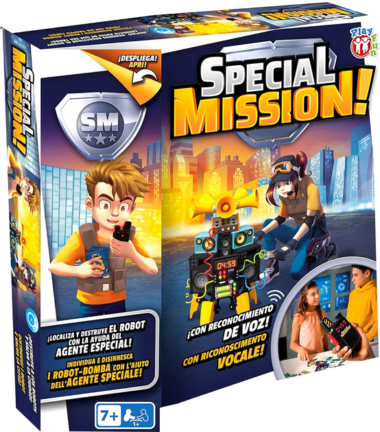 Gra planszowa IMC Toys Special Mission Stop the Robot (8421134080126) - obraz 1