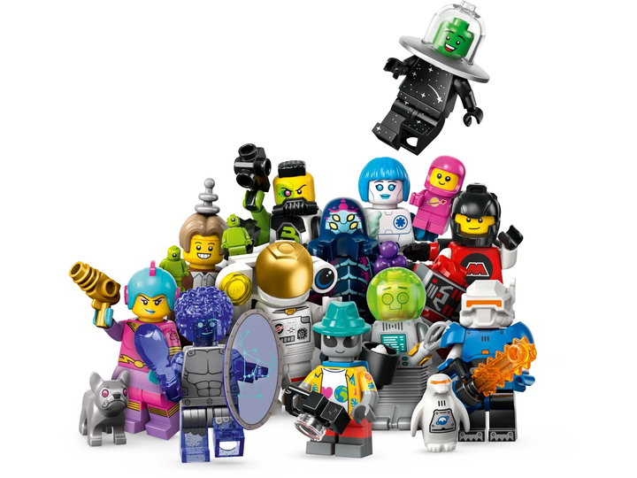 Zestaw klocków LEGO Minifigurki Kosmos Seria 26 36 sztuk (71046) - obraz 4