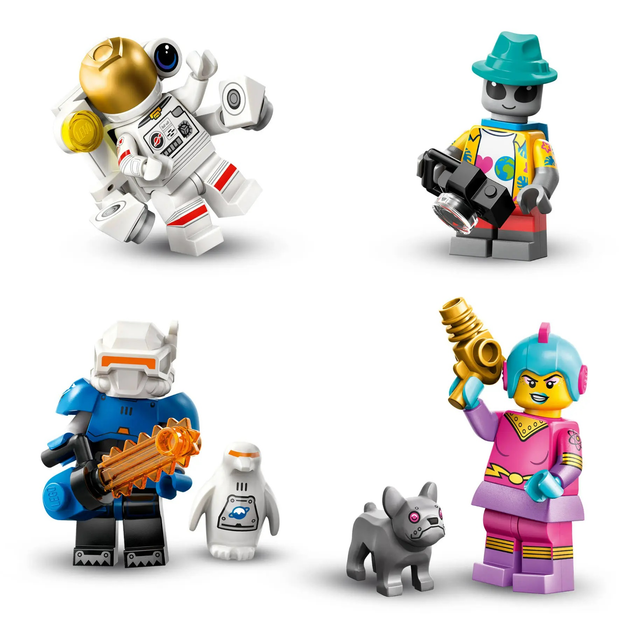 Zestaw klocków LEGO Minifigurki Kosmos Seria 26 36 sztuk (71046) - obraz 6