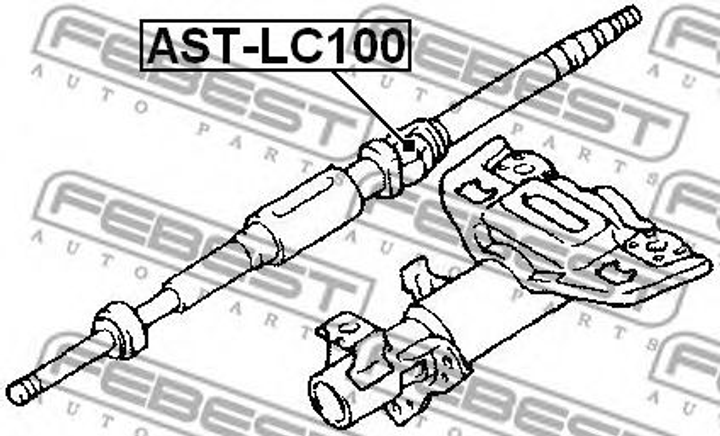 Крестовина Febest (ASTLC100) - изображение 2